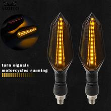Universal Motorcycle LED Flexible Turn Signal Indicator Amber Light for SUZUKI GS500E GS500F DL650 DL1000/V-STROM VSTROM 2024 - buy cheap