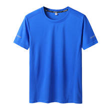 Большой Размеры 9xl 8xl 7xl 6xl футболки мужские быстросохнущие футболка Для мужчин светильник дышащая спортивная Короткий рукав Для мужчин's футболка для занятий спортом 2024 - купить недорого