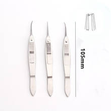 HELVESTON Stern Castroviejo Fixation Forceps Straight/Left/ Right  with lock ophthalmic surgical  instruments 2024 - купить недорого