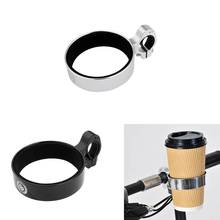 Universal Bicycle Bike Water Coffee Drink Cup Bottle Holder Cage Handlebar Mount Bracket Clamp - Black/Silver 2024 - buy cheap