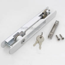 Free Shipping 2PCS 90 Type Sliding Door Hook Locks for Aluminium Alloy Balcony Door and Window Lock w Keys 2024 - buy cheap