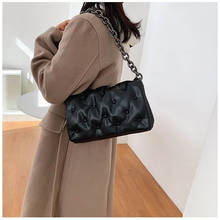 Diinovivo New Fashion PU Leather Female Shoulder Bag Chain Designer Women Brand Bag Flap Casual Handbags For Women 2022 WHDV1685 2024 - buy cheap