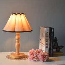 Luminária de mesa em estilo japonês, criada em madeira, estilo nórdico, para estudo, leitura, decoração da casa, sala de estar, quarto 2024 - compre barato