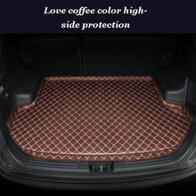 Custom car trunk mat for Infiniti all models FX EX JX G M QX50 Q50 Q60 QX80 QX70 Q70L QX50 QX60 QX56 auto seat 2024 - buy cheap