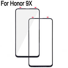 Para Huawei honor 9X lente de cristal exterior frontal pantalla del Panel táctil para Huawei honor 9X cristal táctil LCD honor 9x pantalla táctil partes 2024 - compra barato