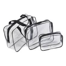 Women Clear Swimming Bags Waterproof PVC Bags Sports Travel Organizer Phone Case Plus Size Bath Wash Transparent Clothes Bag 2024 - buy cheap