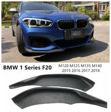 Front Lip Spoilers For BMW 1 Series F20 M120 M125 M135 M140 2015-2018 Bumper Diffuser Carbon Fiber Spoiler Auto Accessories 2024 - buy cheap