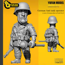 Yufan Model  1/32 Figure Kits  Q Version Resin Soldier (60mm High) Yfww-2013 2024 - купить недорого