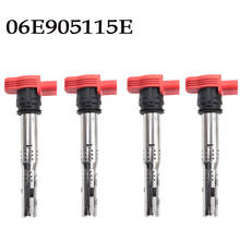 06E905115D 06E905115E Car Ignition Coil Coils For VW Touareg A4 S4 A5 A6 S6 Alroad A7 A8 Q5 Q7 R8 2.8 3.0 3.2 V6 4.2 V8 5.2 2024 - buy cheap