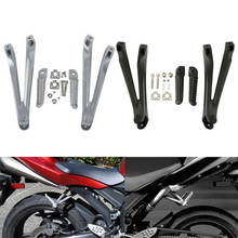 Trasero de la motocicleta de reposapiés pie clavijas soporte Pedal de Yamaha YZF R1 YZFR1 2004-2008 2024 - compra barato