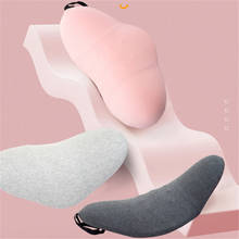 Travesseiro rolável de espuma de memória, almofada de cintura em grávidas, lavável, apoio de lombar, esteira de encosto, almofada de cama, travesseiro de costas destacável 2024 - compre barato