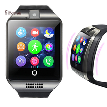 Reloj inteligente Q18 a prueba de agua para Mujer, pulsera con Bluetooth, cámara GSM, tarjeta TF, teléfono, para Android, 2021 2024 - compra barato