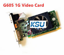 Placa de vídeo gráfica de alta qualidade, para g605 1g, PCI-E16X, dvi, hdmi, vga, placa de vídeo para lenovo, hp, dell 2024 - compre barato