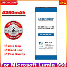 LOSONCOER 4250mAh BV-T5E / BVT5E / BV T5E Mobile Phone Battery For Microsoft Lumia 950 RM-1106 RM-1104 Battery 2024 - buy cheap