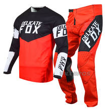Delicate Fox 180 Revn Jersey Pants MX Dirt Bike Outfit Gear Set MX Combo Enduro ATV UTV Mountain Bicycle Off-road Suit Men Kits 2024 - buy cheap