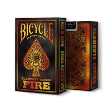 1 deck Bicycle Cards Fire Playing Cards Regular Bicycle Deck Rider Back Card Magic Trick for Professional Magician 2024 - buy cheap