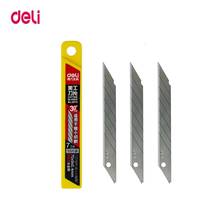 Deli 30 Degree Utility Knife Alloy Steel Paper Cutter Box Knifes Letter Opener Stationery Replaceable Blade High Quality 2024 - buy cheap