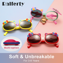 Солнцезащитные очки детские Ralferty, поляризационные линзы, гибкая оправа, с защитой от ультрафиолета 2024 - купить недорого