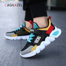 CAGILKZEL Fashion Kids Shoes Breathable Mesh Sports Shoes For Boys Casual Running Children Sneakers Shoes Girls Chaussure Enfant 2024 - buy cheap