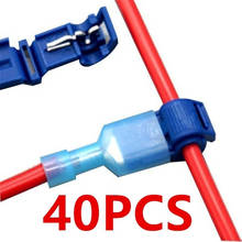 20pcs/40Pcs Quick Electrical Cable Connectors Snap Splice Lock Wire Terminals Crimp electric motorcycles  ham radio 2024 - buy cheap