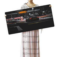 XGZ-alfombrilla de ratón con diseño de coche deportivo, alfombrilla de goma transparente de alta calidad, antideslizante, electrónica, para juegos esenciales 2024 - compra barato