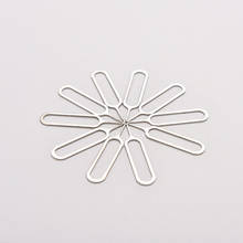 Hot! 10pcs/set Sim Card Tray Removal Eject Pin Key Tool Stainless Steel Needle for huawei for iPhone iPad Samsung 2024 - buy cheap