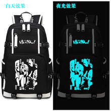 New Anime K-ON Backpack Hirasawa Yui Akiyama Mio Cosplay Student School luminous travel bags Oxford bags 2024 - buy cheap