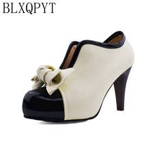 BLXQPYT Luxury Ladies Shoes large Size Sale 34-48 Apricot New Women designers Pumps Platform High Heels Party Shoes SM-56-1 2024 - buy cheap