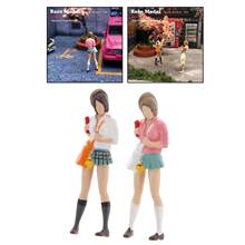 1:64th Figures Diorama Girls Miniature Action Figure Model for Display Toy Playset 2024 - buy cheap