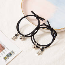 2pcs/set Simple Weaving Astronaut Rope Bracelet Women Thread Distance Magnetic Bracelet Friendship Couple Jewelry Lover Gift 2024 - buy cheap