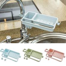 Kitchen Bathroom Utensil Towel Rack Bar Hanging Holder Rail Organizer Storage Basket Gadgets Soap Sponge Sink Shelf Drain 2024 - buy cheap