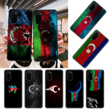 Phone Case For SamSung Galaxy S Note 10 20 7 8 9 Plus Edge E Ultra Lite Black Cover Etui Luxury Prime Azerbaijan Buta Flag 2024 - buy cheap