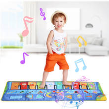 130*48cm Musical Mat Baby Piano Play Mat Instrument Toys Music Toys Electronic Keyboard Educational Toys for Kids Xmas Gift 2024 - buy cheap