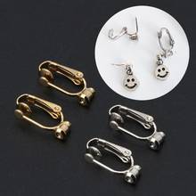 1 Pair Clip On Hoop Earring Converters No-pierced Turn Any Stud Into A Clip-On 2024 - buy cheap