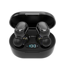 TWS Bluetooth стерео беспроводные наушники с шумоподавлением спортивные наушники для бега сенсорное управление Мини водонепроницаемая гарнитура 2024 - купить недорого