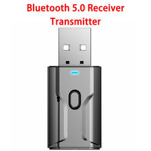 Adaptador transmissor sem fio, usb, bluetooth, compatível com 5.0, receptor de música, dongle de áudio, para pc, laptop, tablet, adaptador de áudio 2024 - compre barato