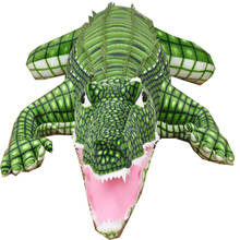 Muñeco de peluche de cocodrilo grande para niños, juguete de simulación, regalo de cumpleaños 2024 - compra barato