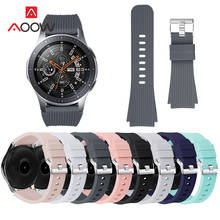 22mm Silicone Sport Strap Band for Samsung Galaxy Watch 46mm Gear S3 Classic Frontier Huami Amazfit Stratos Bracelet Watchband 2024 - buy cheap