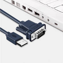 USB к RS232 DB9 COM последовательный порт 9-контактный адаптер для принтера UBS к DB25 DB9 CN36 для ТВ-приставки кассового сканера штрих-кода 2024 - купить недорого