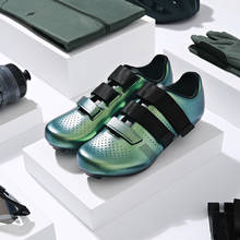 Santic-zapatos de ciclismo para hombre y mujer, calzado con cierre de Velcro, para ciclismo de montaña o de carretera 2024 - compra barato