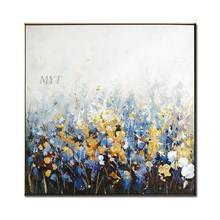 Beautiful Flower Scene Oil Painting 100% Handpainted Paintings Wall Art Home Decor Picture  Modern Oil Painting On Canvas 2024 - buy cheap