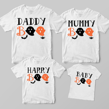 Camiseta personalizada de Halloween para mamá y papá niños, conjunto de ropa familiar de Boo, regalo 2024 - compra barato