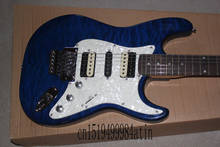 Top quality   custom body Floyd rose tremolo electric guitar White pickguard electric guitar @18 2024 - buy cheap