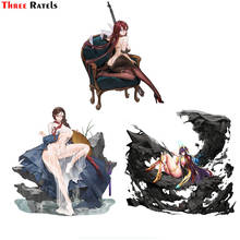 Three Ratels F28 Anime Game Sex Girl Last Origin Car Body Sticker Pvc Figure Decal 2024 - buy cheap