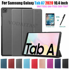 Funda con soporte magnético para tableta Samsung Galaxy Tab A7, 2020 SM-T500, T500, T505, T507, 2020 pulgadas, novedad de 10,4 2024 - compra barato