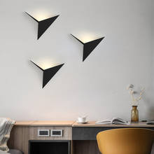 Nordic Simple Triangle Shape LED Wall Lamp Modern Style Indoor Wall Light Living Room Lights LED 3W AC85-265V Indoor Lighting 2024 - buy cheap