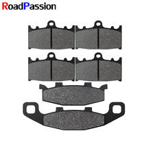 Motorcycle Front and Rear Brake Pads for Kawasaki ZZR400 ZZR 400 ZX400 1990-1992 ZX600 ZX 600 ZX6 1990 1991 1992 1993 2024 - buy cheap
