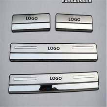 Car Styling for Ford Focus 2 mk2 2005 2006-2012 stianlesssteel auto door sill protector scuff plate sills guard  accessories 2024 - buy cheap