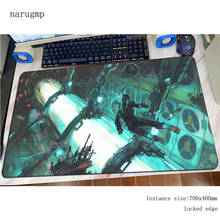 dead space mousepad gamer 70x40cm large gaming mouse pad cheapest notebook pc accessories laptop padmouse ergonomic mat 2024 - buy cheap