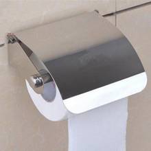 1x Stainless Steel Bathroom Toilet Paper Holder Roll Tissue Box Wall Mounted Holder Waterproof Bath Tissue Container Boxes 2024 - buy cheap